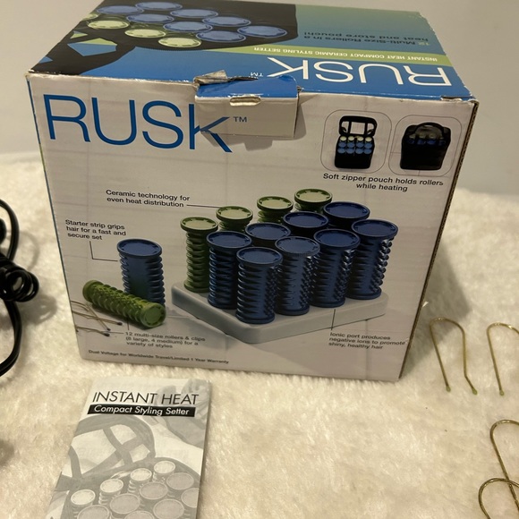 RUSK CERAMIC MULTI SIZE HEATED ROLLERS - Picture 5 of 7